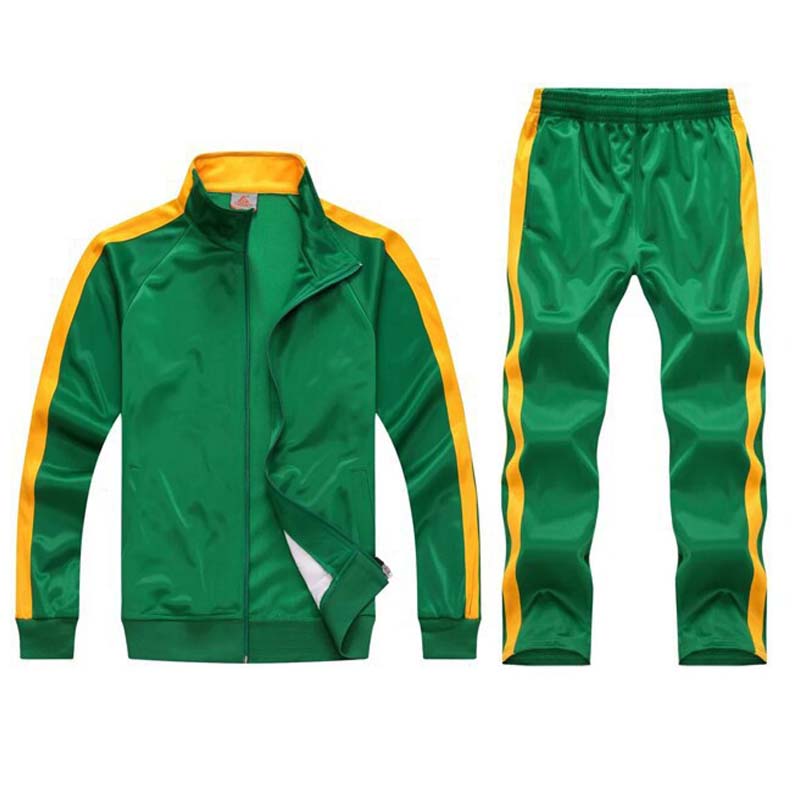 Hot Sale Oem Factory Custom Running Wear Men's Blank Tracksuit Breathable Training &amp; Jogging Wear 